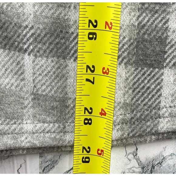 Sonoma Mens  Size M Supersoft Knit Plaid Shirt Soft Touch - Picture 4 of 8